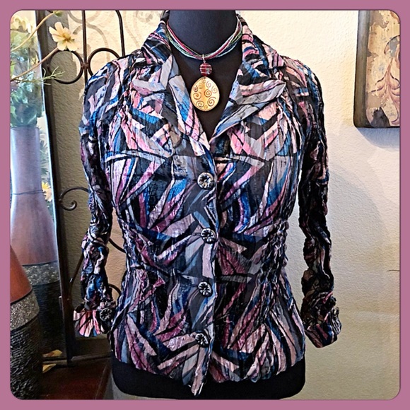 Alberto Makali Tops - 🌷Alberto Makali Burnout Blouse🌷